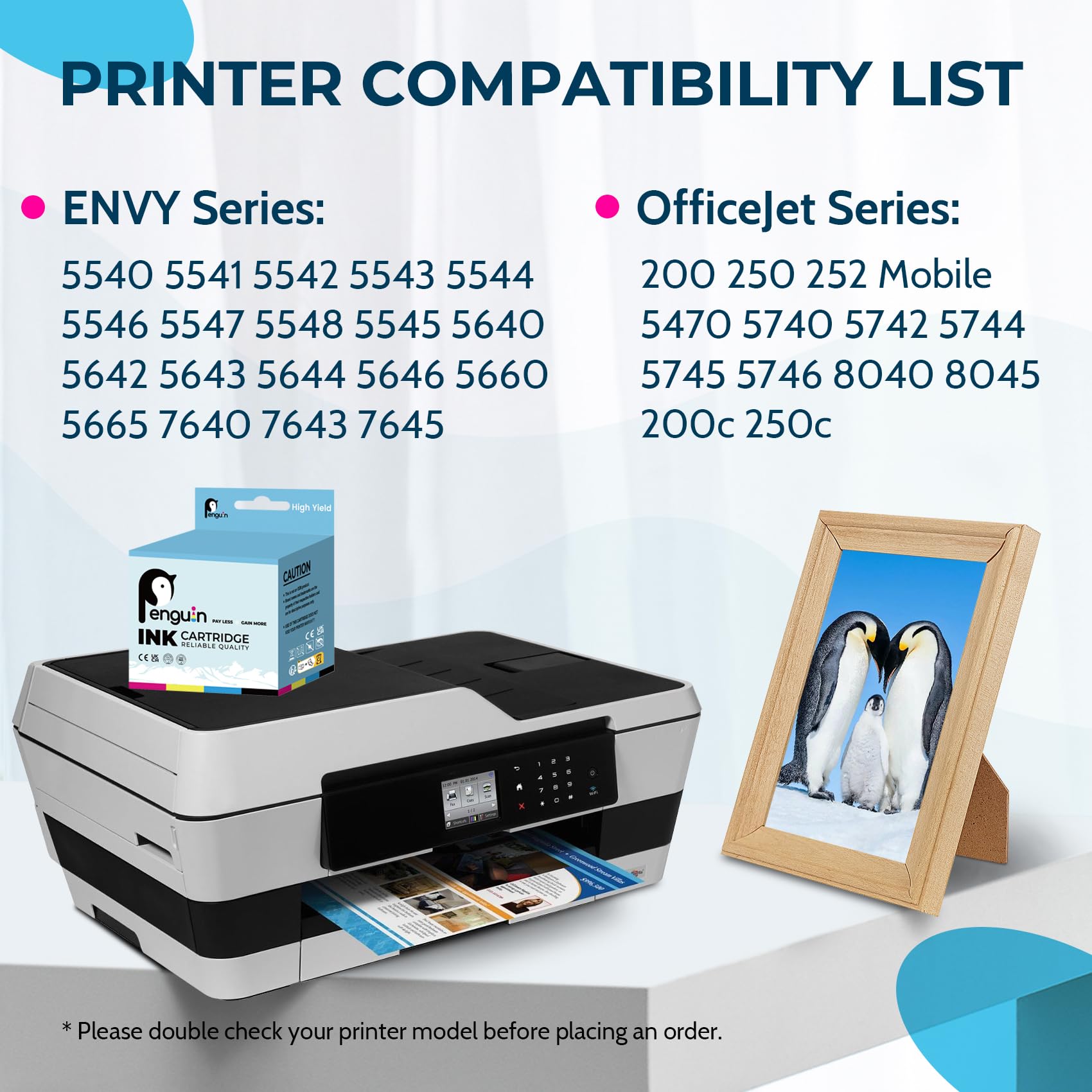 Penguin 62 XL Tintenpatrone (1 Farbe) – Wiederaufbereitet & Kompatibel Mit HP Druckern Wie Envy, Officejet