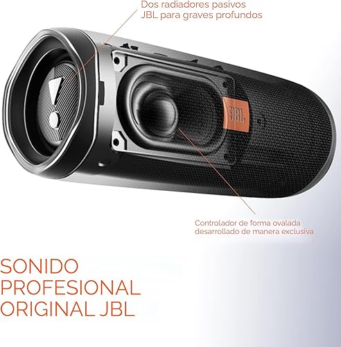 Miniatura 3 de JBL - Altavoz Bluetooth Flip 5 inalámbrico, portátil, a prueba de agua, negro camuflaje