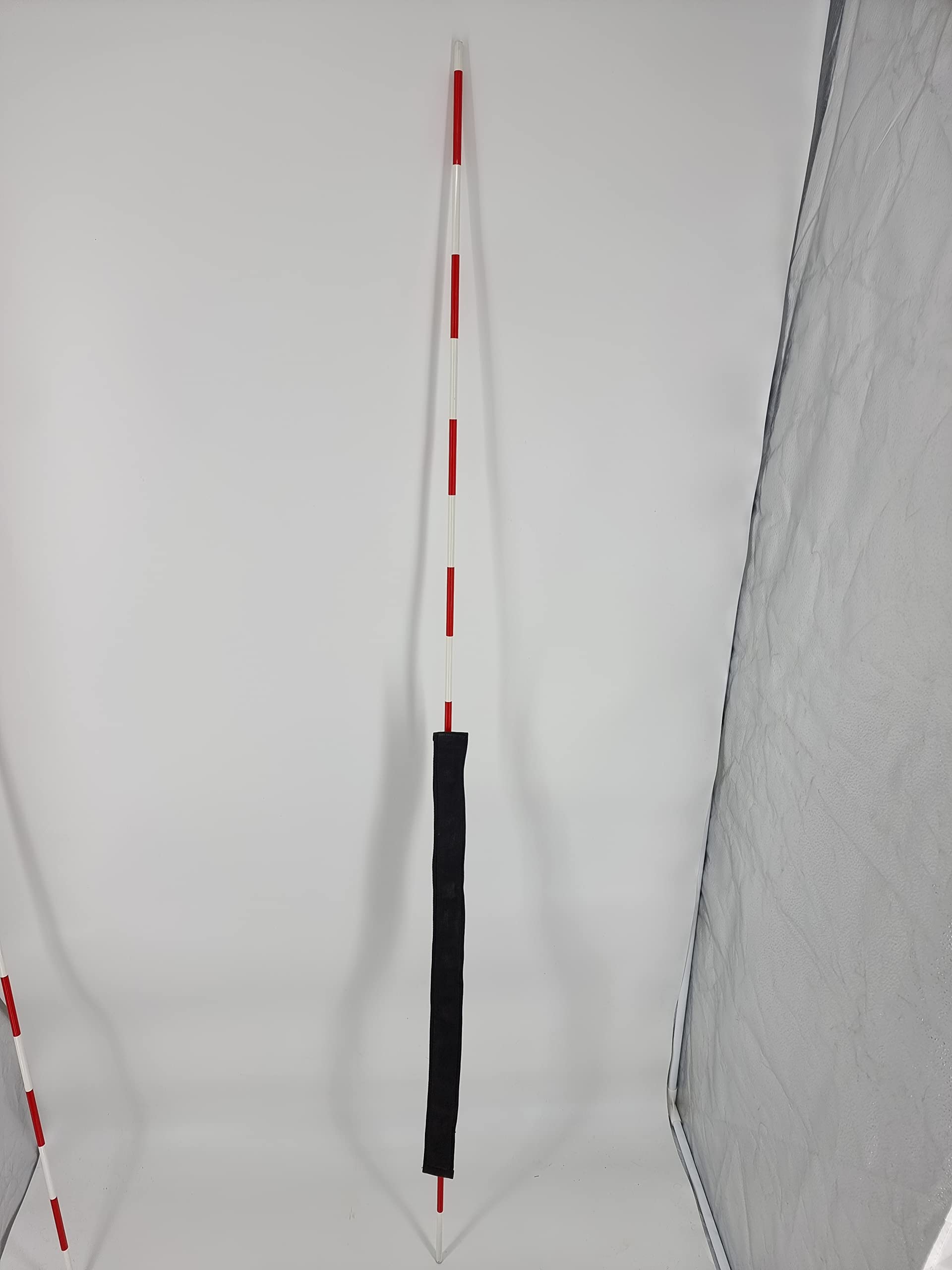 Lot de 2 Mires de Volley-Ball avec Attaches Velcro - Antennes VB pour Entraînement