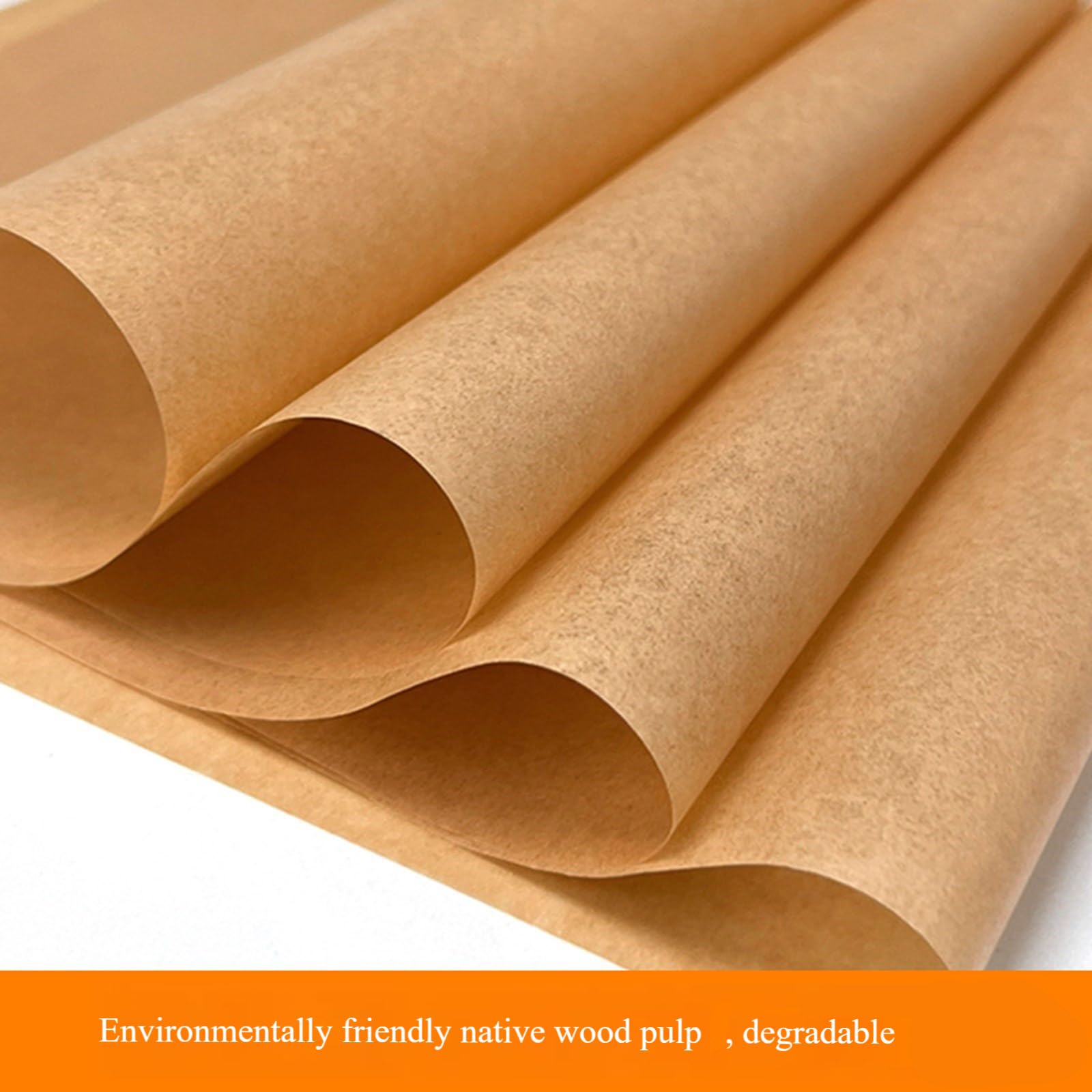 1 Box Backpapier in Lebensmittelqualität, doppelseitig antihaftbeschichtetes Ofenblech, hitzebeständig bis 230 °C, Silikon Backmatten, doppelseitig silikonbeschichtetes Pergament