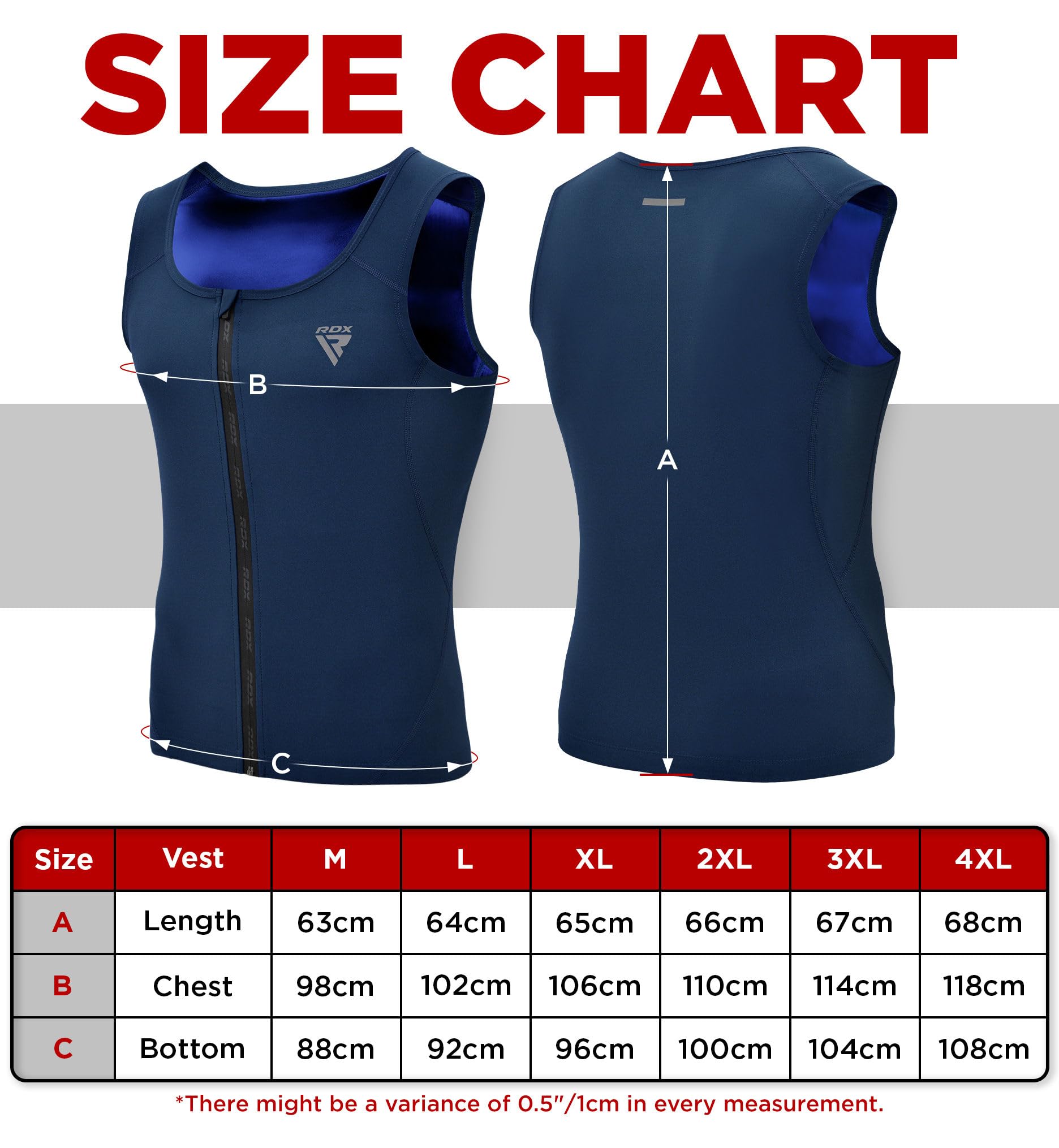 RDX Herren Sauna Shirt Sauna Weste Schwitzanzug Herren Body Shaper Workout Hot Tank Top Bauch Abnehmen Shapewear
