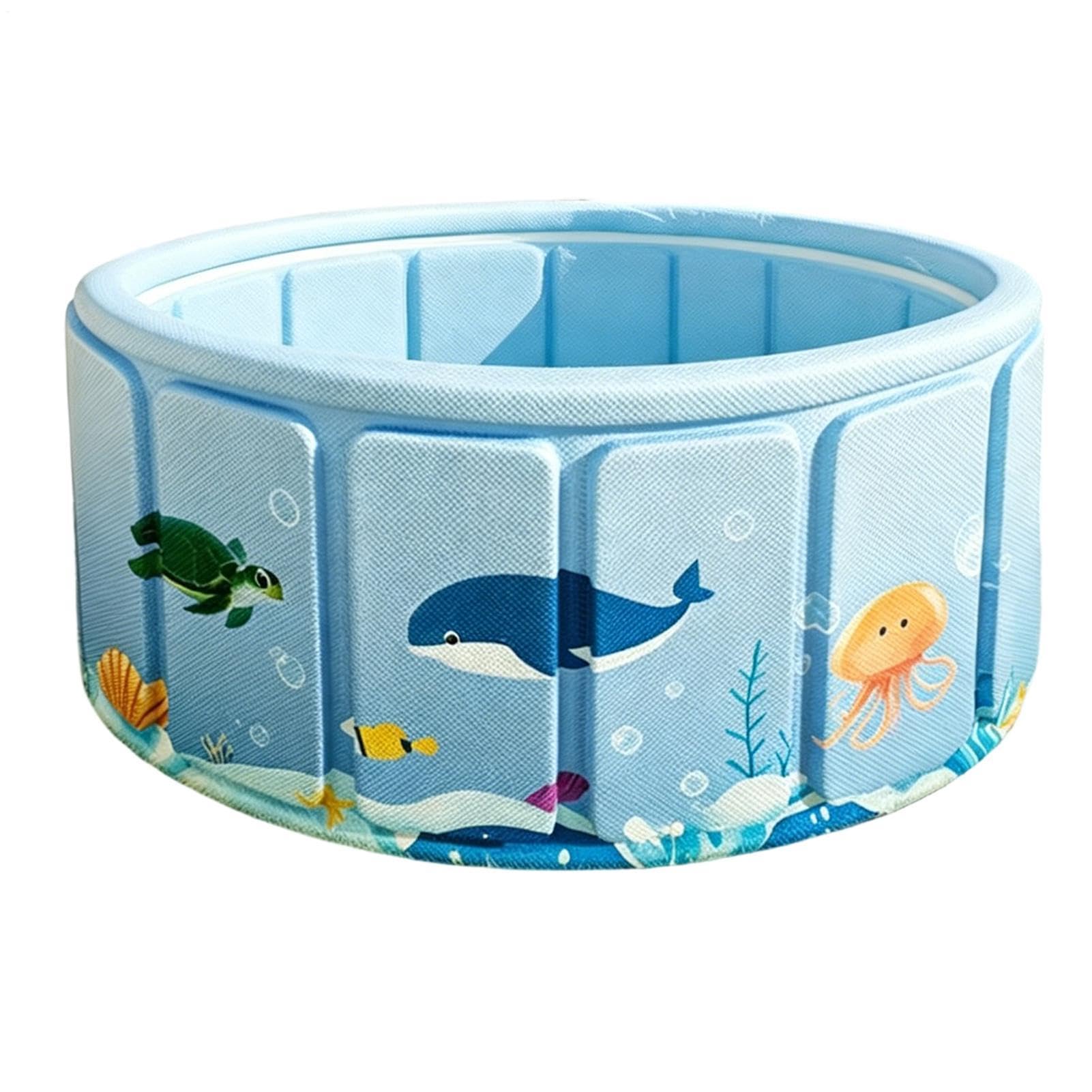 Piscina per Bambini Vasca Da Nuoto Per I Bambini | Piscina Portatile Pieghevole Da Giardino Esterno per Cani Feste Bambini Cortile Giardino Terrazza Interno Spiaggia Giardino