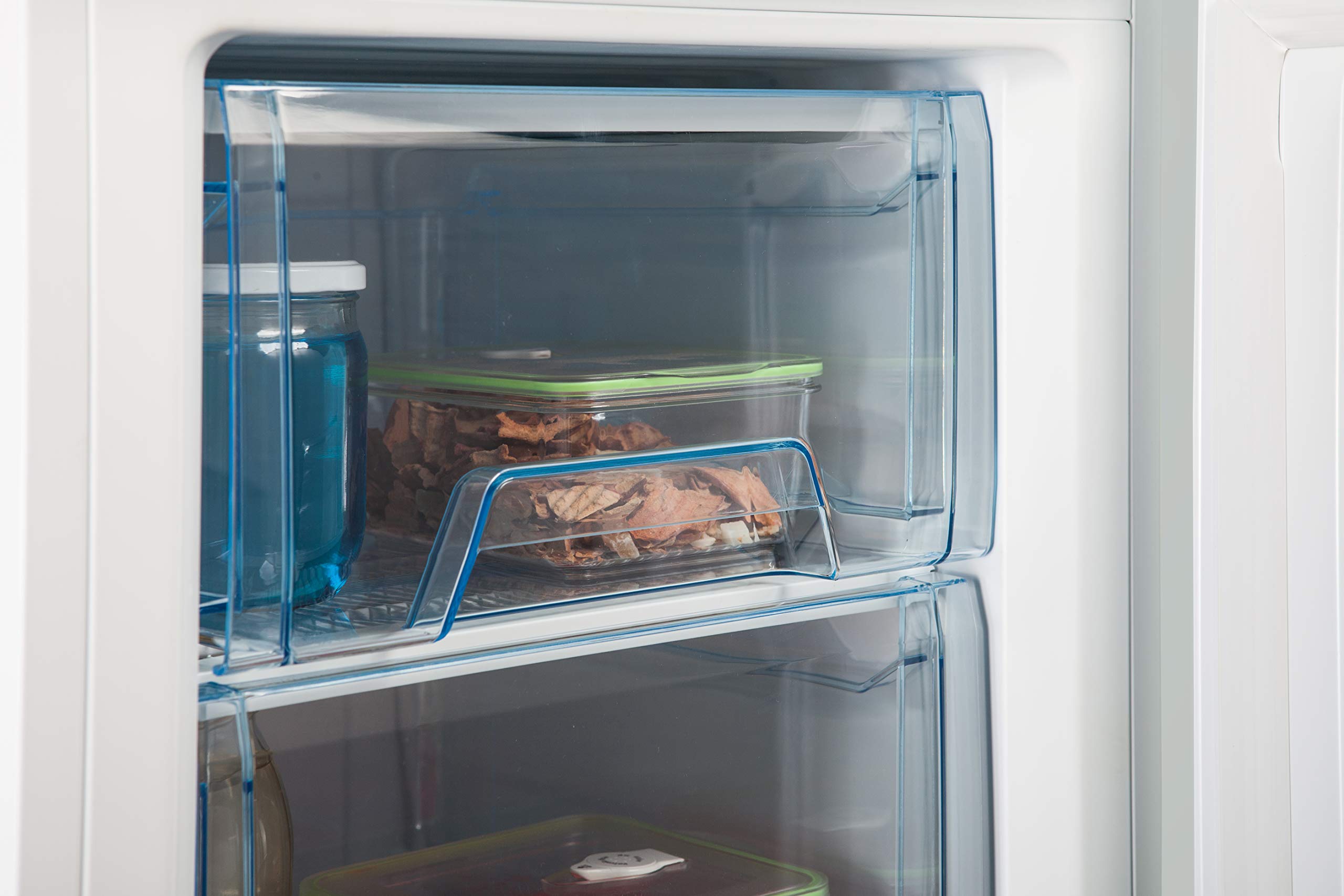 Premiertech Congelatore Verticale Freezer 86 Litri -24°Gradi A++ 4 Stelle 3 Cassetti Pt-Fr86