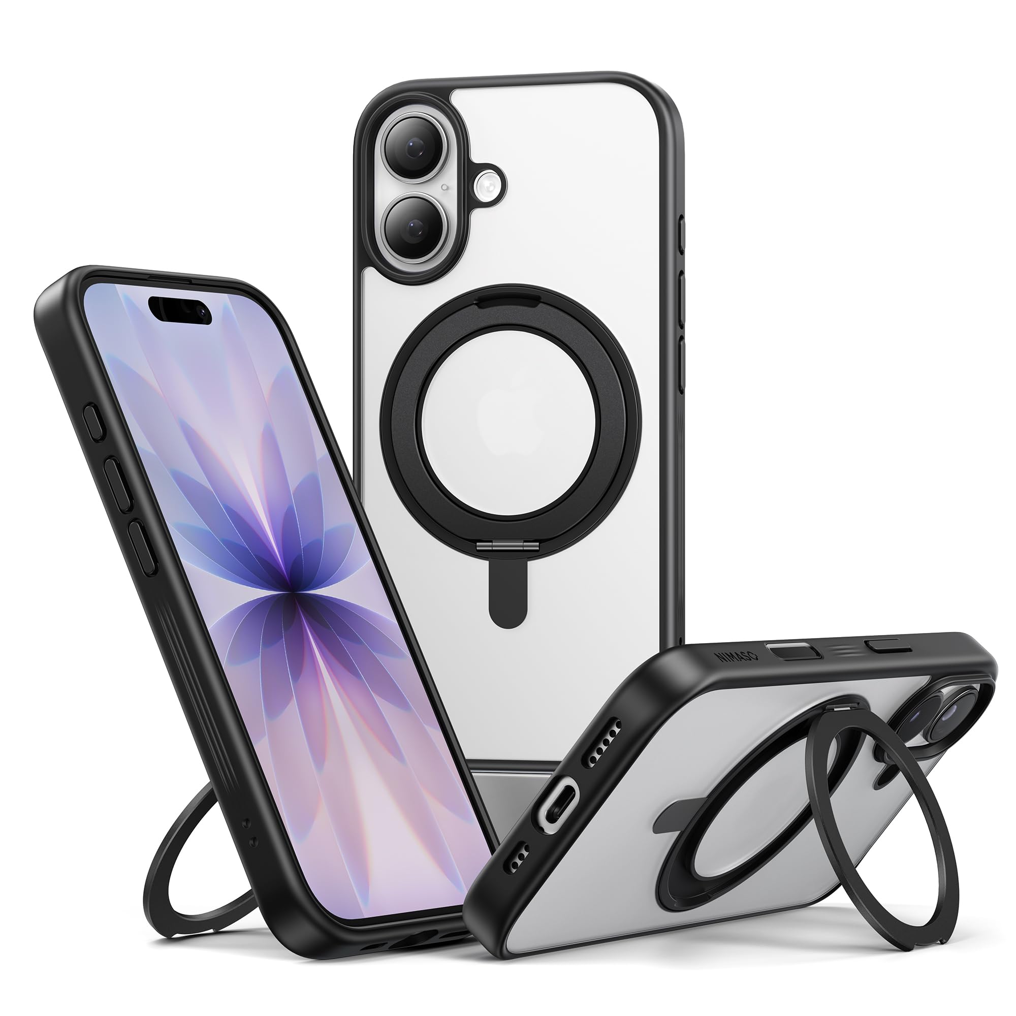 iPhoneケース両面印刷 念図-namazu-モデル「diabolos」 Amazon.co.jp: NIMASO iPhone17e/16e 用 ケース【米軍MIL規格 MagSafe