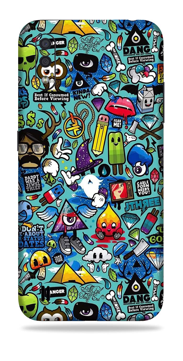 OggyBaba Dang Skin Back Screen Protector Film Ultra Thin Scratch Resistant Safety Protective Film Vinyl (Not Case And Cover) for Samsung M01