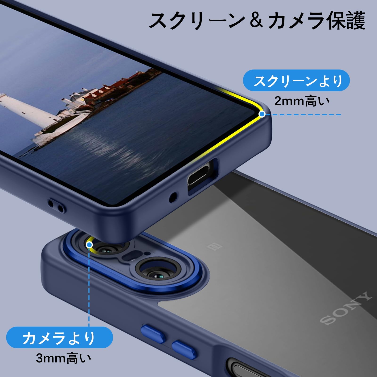 Amazon.co.jp: VENINGO Xperia 10 VI ケース SO-52E カバー