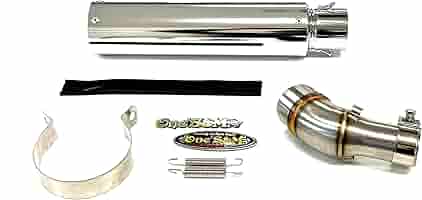 Amazon | W2-153SV 純正エキパイ専用 50.8mm 50.8φ マフラー