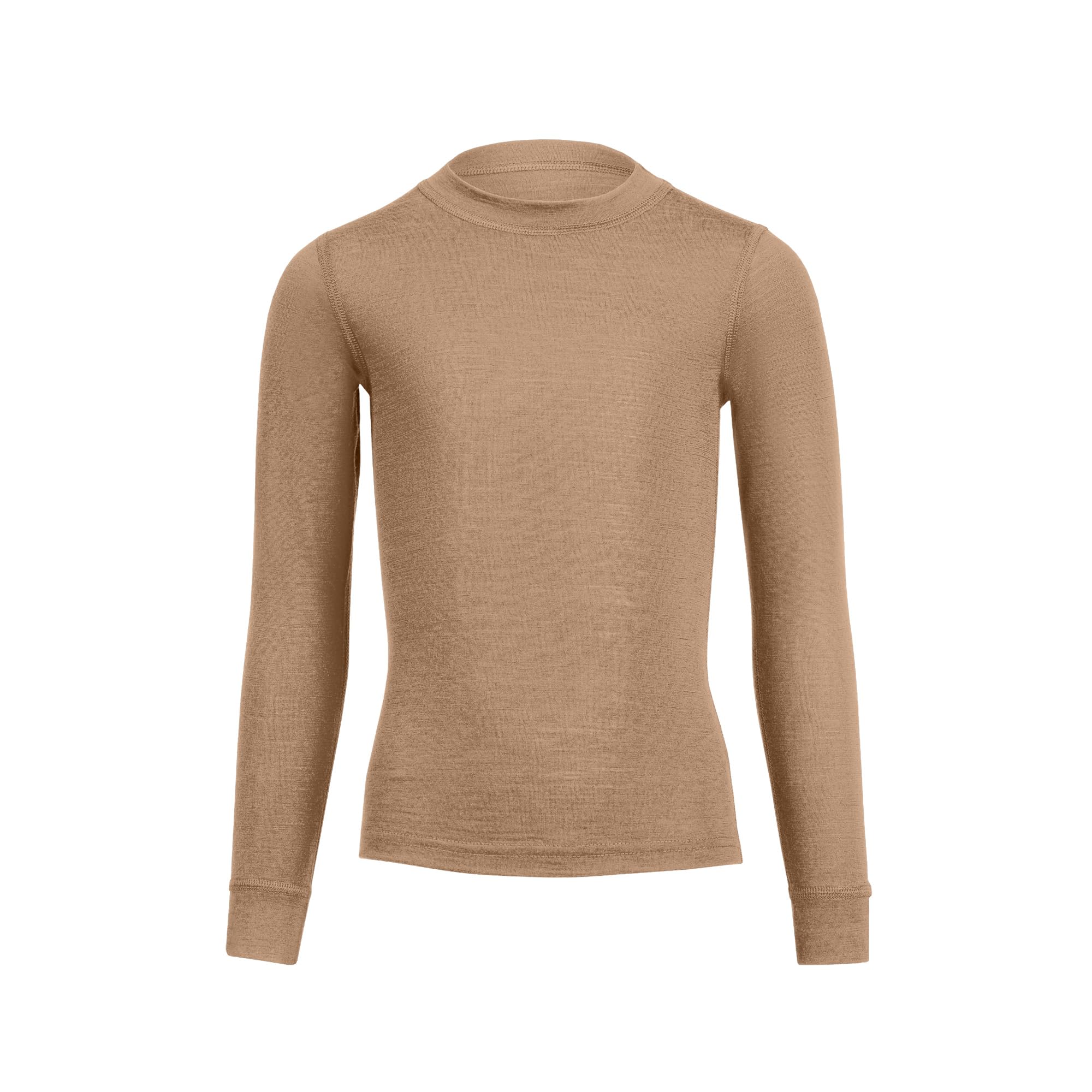 menique Camiseta unisex de manga larga para niños y niñas de merino orgánico