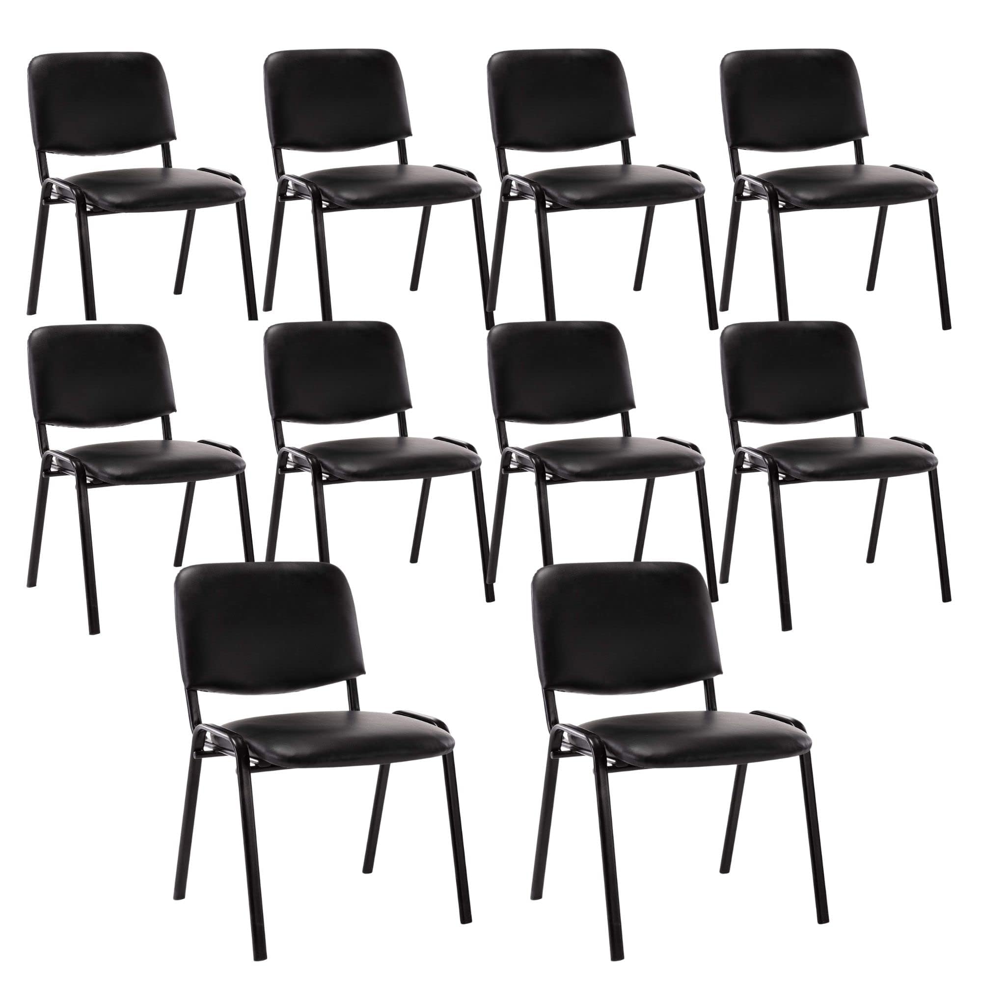 Douglas Stackable Office Chairs - by cubicles.com Chair - Stackable in black #52 display picture 1