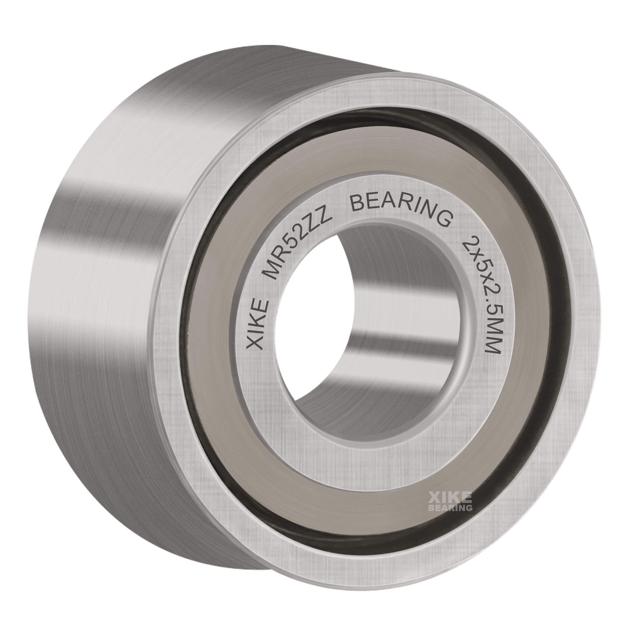 XIKE 10 Pcs MR52ZZ Bearings 2x5x2.5mm, Double Shield Seals Metal