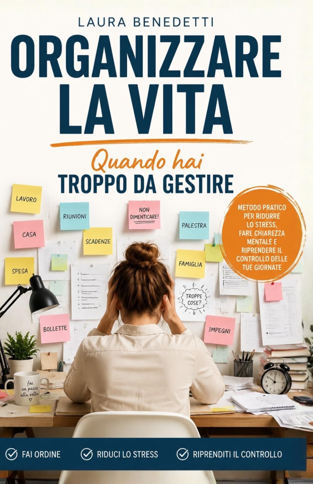 Organizzare la Vita Quando Hai Troppo da Gestire: Metodo pratico per ridurre lo stress, fare chiarezza mentale e riprendere il controllo delle tue giornate