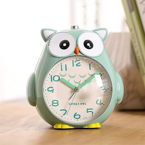 Alarm Clock Creative Luminous Clocks Student Music Snooze Alarm Clock Cute Alarm Clock Home Room Decor despertador Home Decoration (Color  Gray)