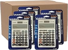 Casio JF-100BM Standard Function Calculator/Carton of 5 calculators