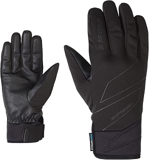 Ziener Herren Ilion Freizeit- / Funktions- / Outdoor-Handschuhe | Soft-Shell, Winddicht, wasserdicht
