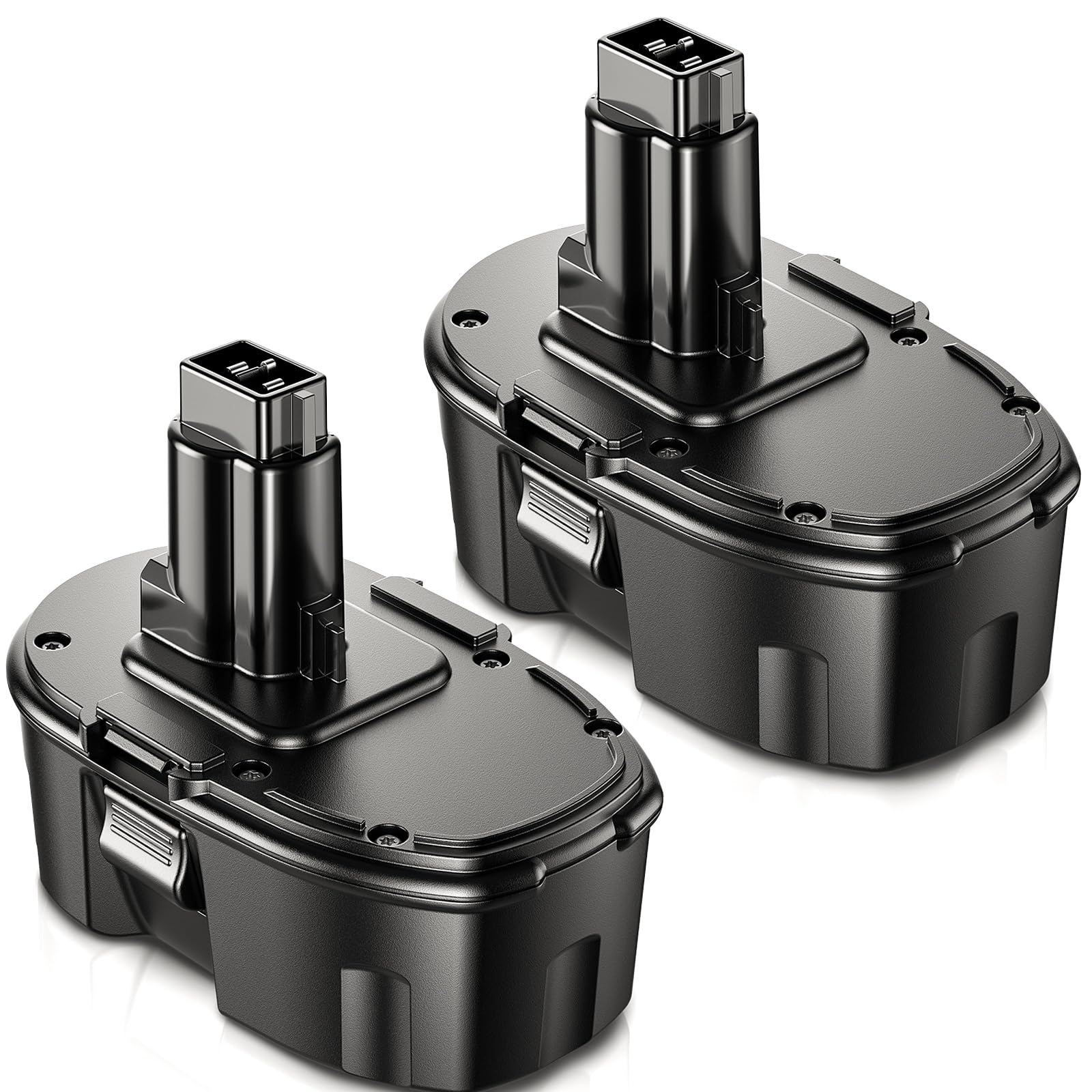 Photo 1 of *******SIMILAR****** JUNWOOD 2Pack 5000Ah Replacement for Dewalt 18V Battery Ni-Mh DC9098 DC9096 DC9099 DC970 DW9095 DW9096 DW9098 DW9099 DE9039 DE9096 DE9098 with DC931 Ni-Cad Ni-Mh 18V Battery Charger