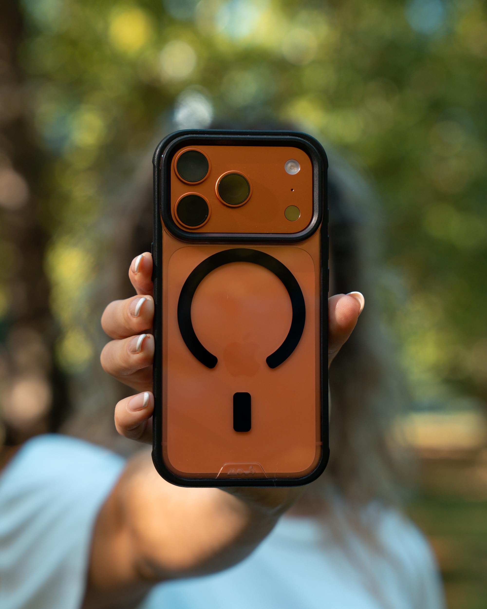 Mous Przezroczyste etui do iPhone 17 Pro 6,3", kompatybilne z MagSafe - Clarity - odporne na żółknięcie, uderzenia etui do iPhone 17 Pro – odporne na zarysowania, krystalicznie czyste i smukłe