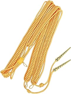 Trenzas de charretera de hombro, uniforme, cordón trenzado de hombro para espectáculos de escenario, cosplay, trenza con flecos para uniforme de escenario