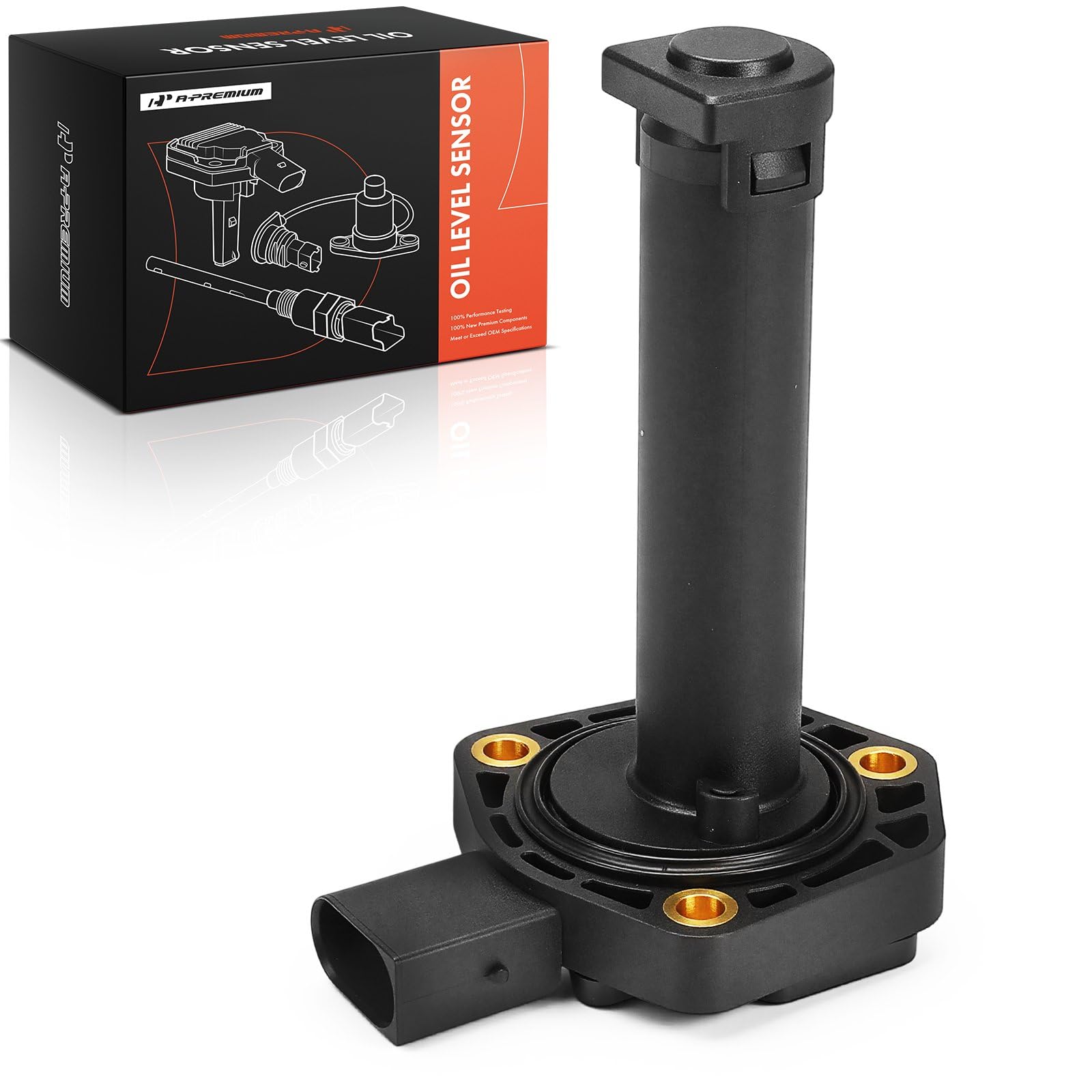 A-Premium Sensor de nivel de aceite del motor compatible con BMW 323i 325i 325xi 328i xDrive 328xi 330i 330xi 335i 335xi 525i 528i 530i 535i 545i 550i X3
