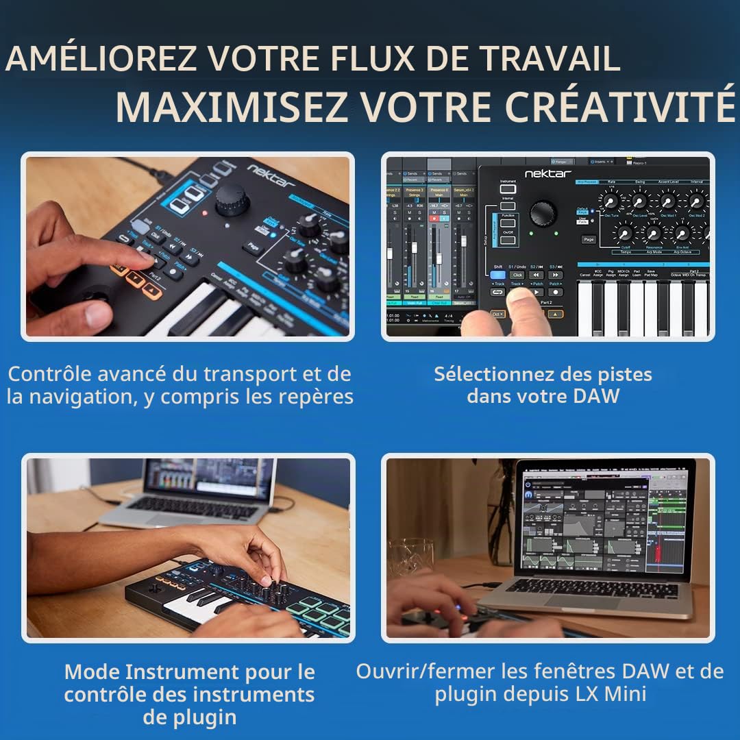 Nektar Impact LX Mini, noir