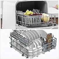 Vista 3 de JinYu Rejilla universal para lavavajillas, tapas de reparación de dientes de punta, puntas redondas largas de 1 pulgada, simplemente presiona