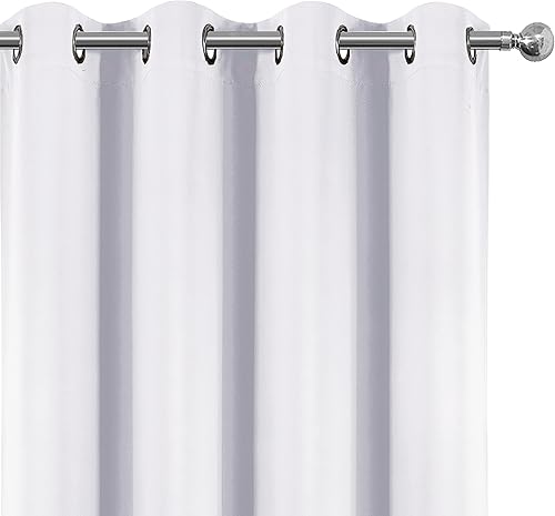 Miniatura 7 de LEMOMO Cortinas opacas de 66 x 84 pulgadas, 2 paneles de oscurecimiento con aislamiento térmico para dormitorio