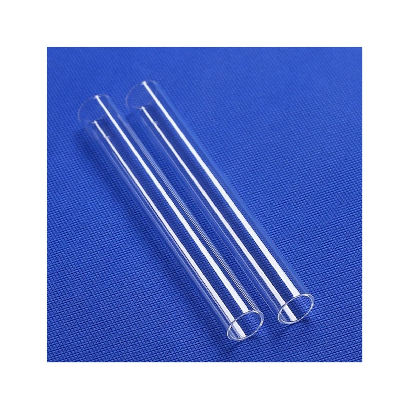 Acrylic Pipe Clear Rigid Tube Clear Acrylic Tube 3pcs Aquarium Fish Tank Supplies Watering Pipes Multiple Sizes(20MM*25CM)