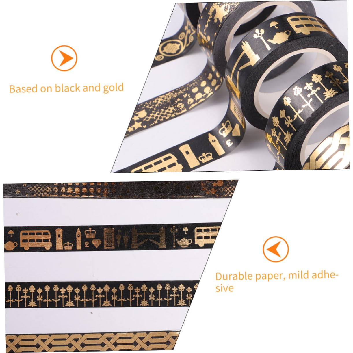 Operitacx 15rollen Dekoratives Washi Tape Bunte -freundliche Klebebänder Für Scrapbooking Planer Und Kreative Projekte Für Mädchen Und Bastel-enthusiasten