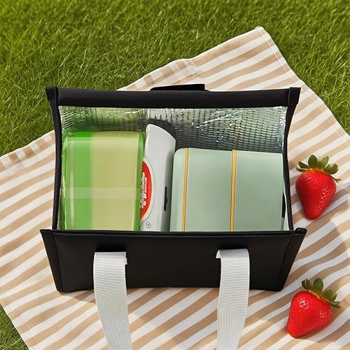 Miniatura 4 de Lonchera aislada para mujeres y hombres, bolsa reutilizable a prueba de fugas, contenedor grande para oficina, trabajo, escuela o al aire libre