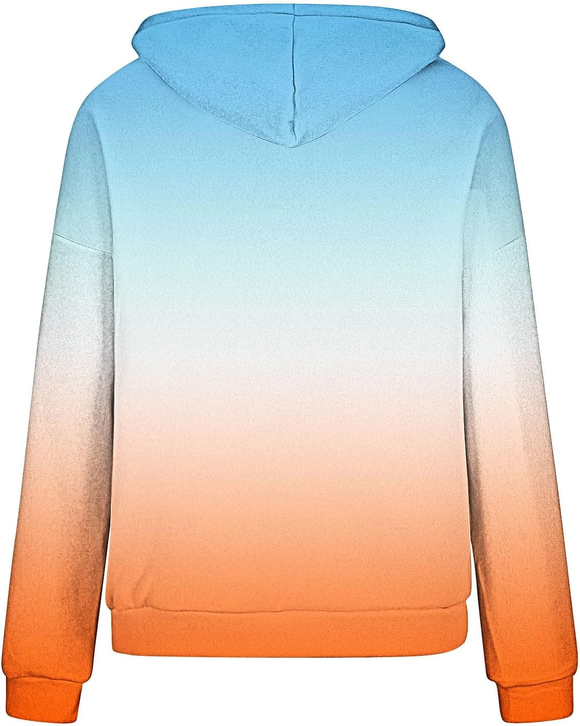 Women Gradient Color Oversized Hoodies Fashion Pullover Sweatshirts Comfort Sweatshirt Tops Fall Clothes