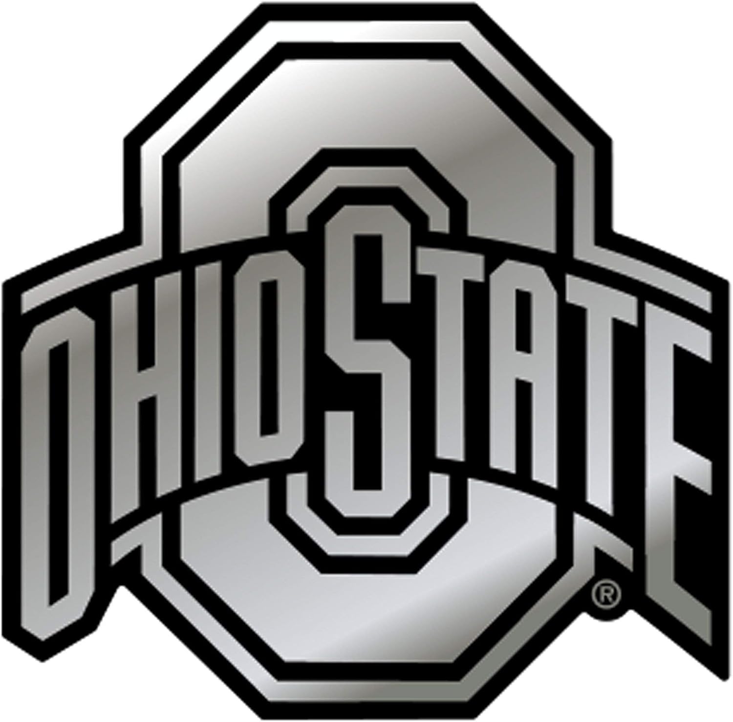 Ohio State Magnet (Silver O Ohio State Magnet (3''6''), 6 in)