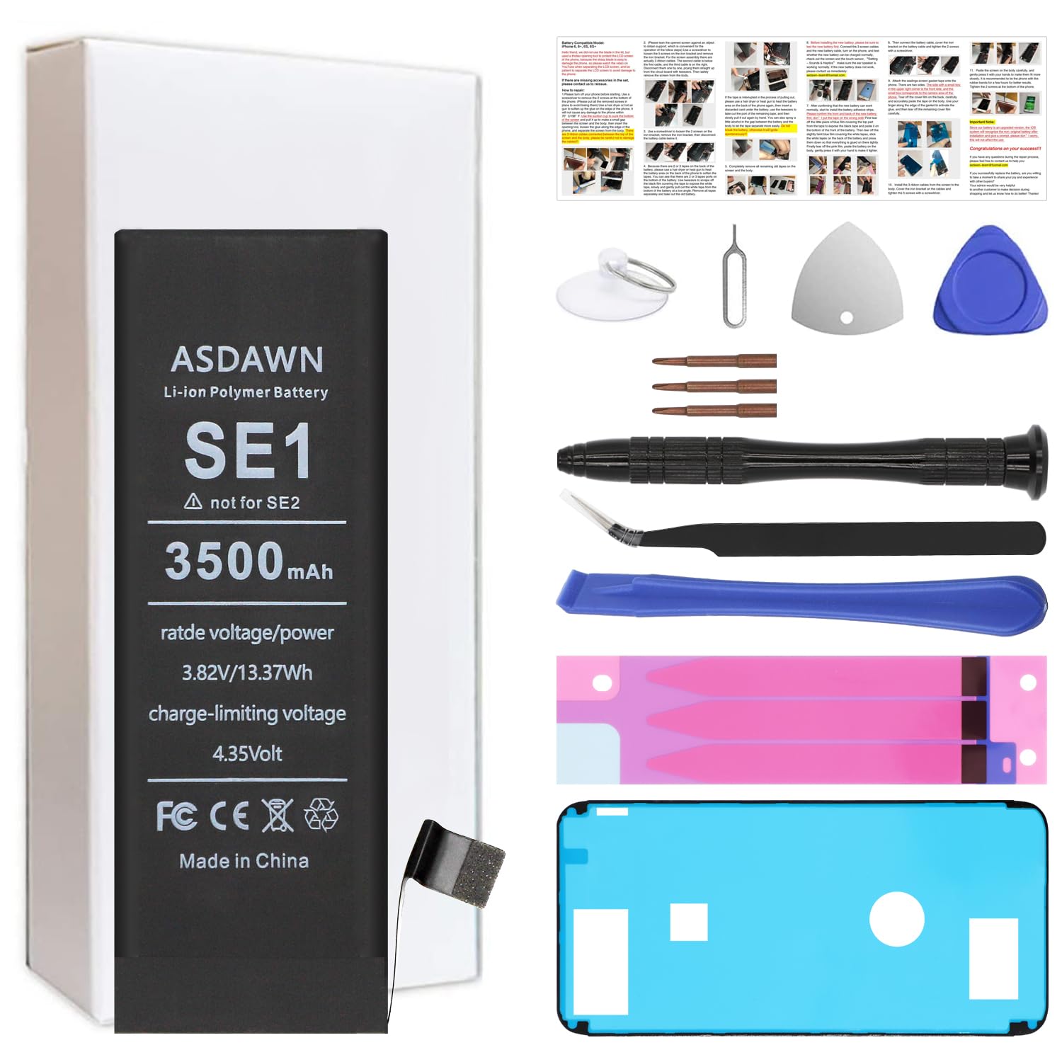 Battery For Iphone Se 1st Generation Battery Mah Best Replacement