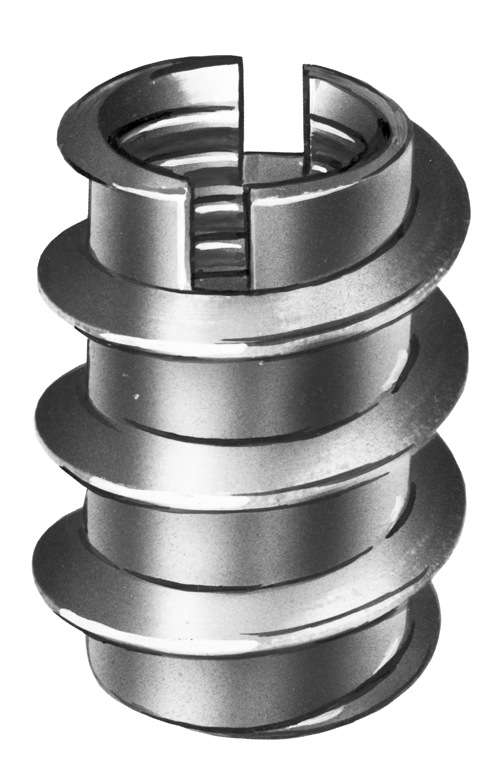 40 Stück Einschraubmuttern M4x10mm - Gewindeeinsätze Für Holzmöbel