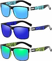 Vista 16 de Gafas de sol deportivas polarizadas para hombre Ciclismo Correr Pesca Golf Moda Gafas de sol Mujeres HD6009 Lente polarizada con espejo azul y negro