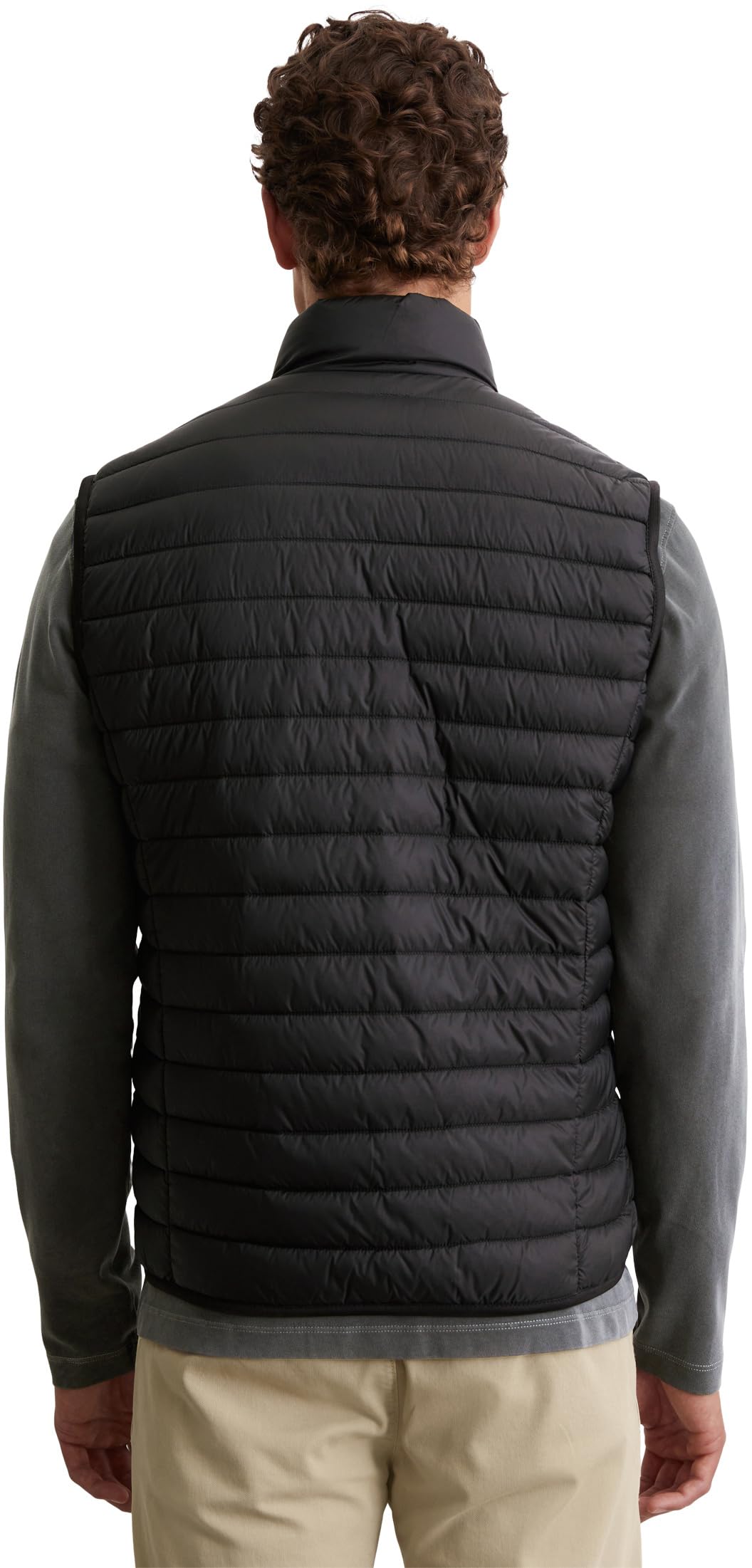 Marc OߴPolo Herren Steppweste Übergangsjacke wasserabweisend, Schwarz (Black), XS – Ansicht 3