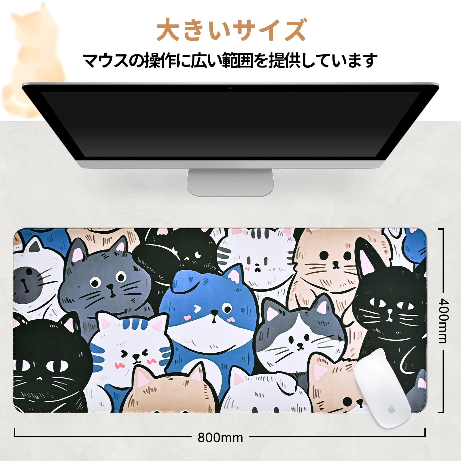 Amazon.co.jp: Newseego マウスパッド ゲーミングマウスパッド