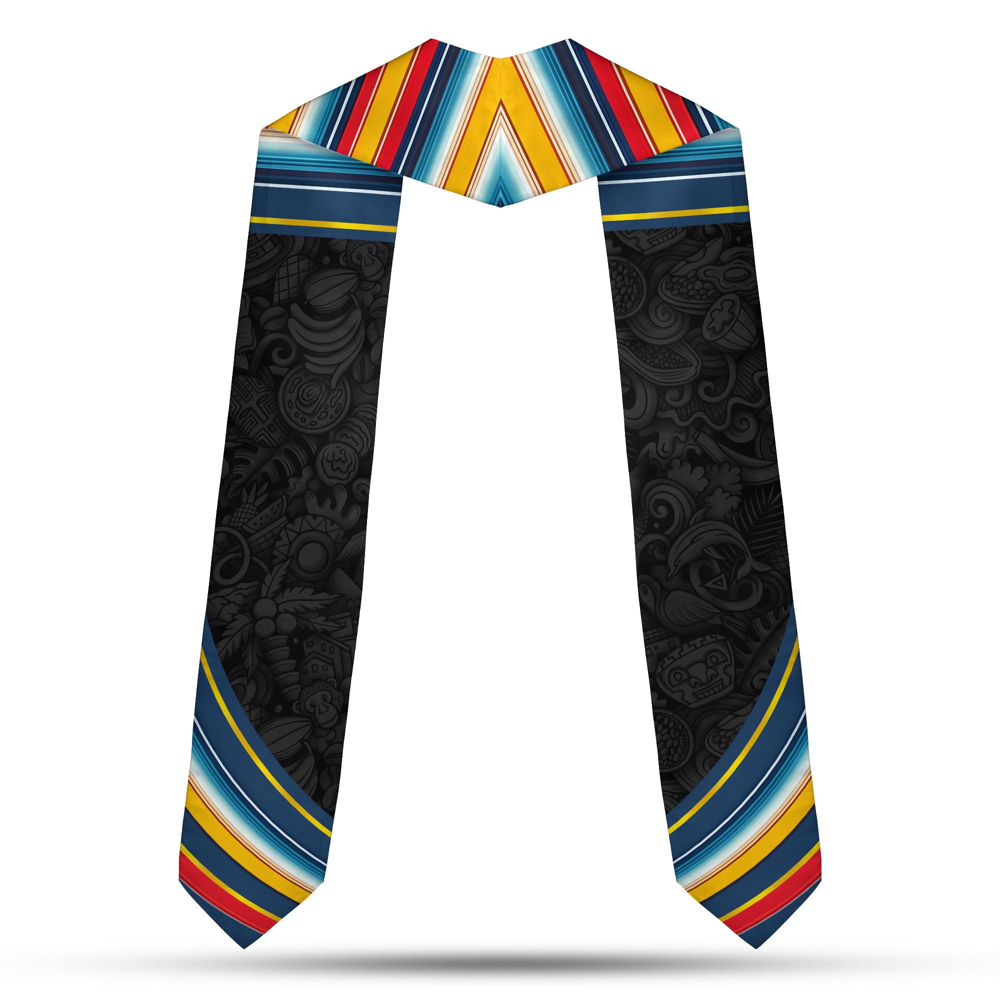 MonkeyVan Colombians Graduation Sash, Custom Colombians American Flag Graduation Sash 2025, Colombia Graduation Stole Style 1