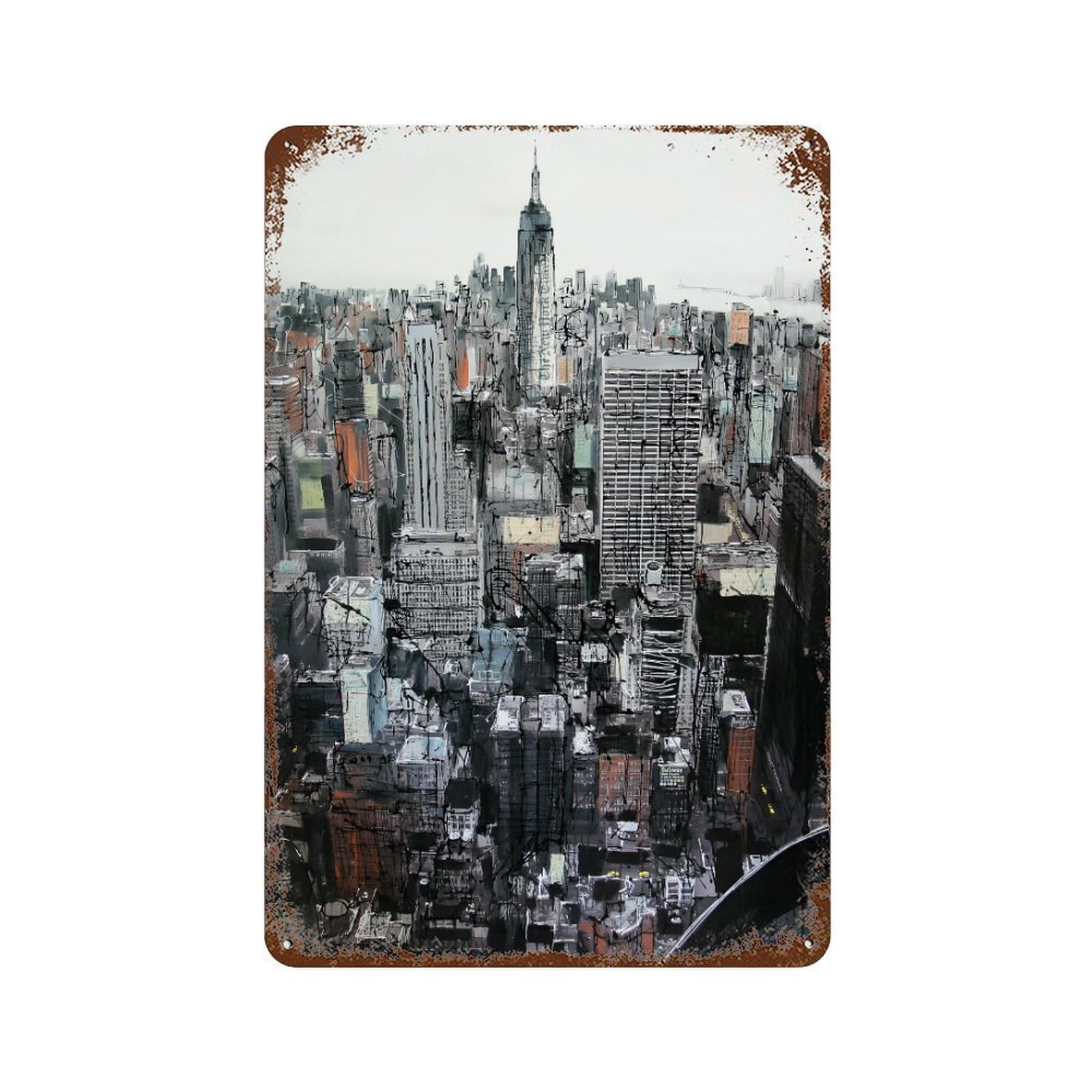 xiaoxiaoshen Artist Paul Kenton (9) Wall Decor Art Metal Tin Poster Modern Home Decor Art Home Bar Shop Decorations Vintage Sign 30x20cm