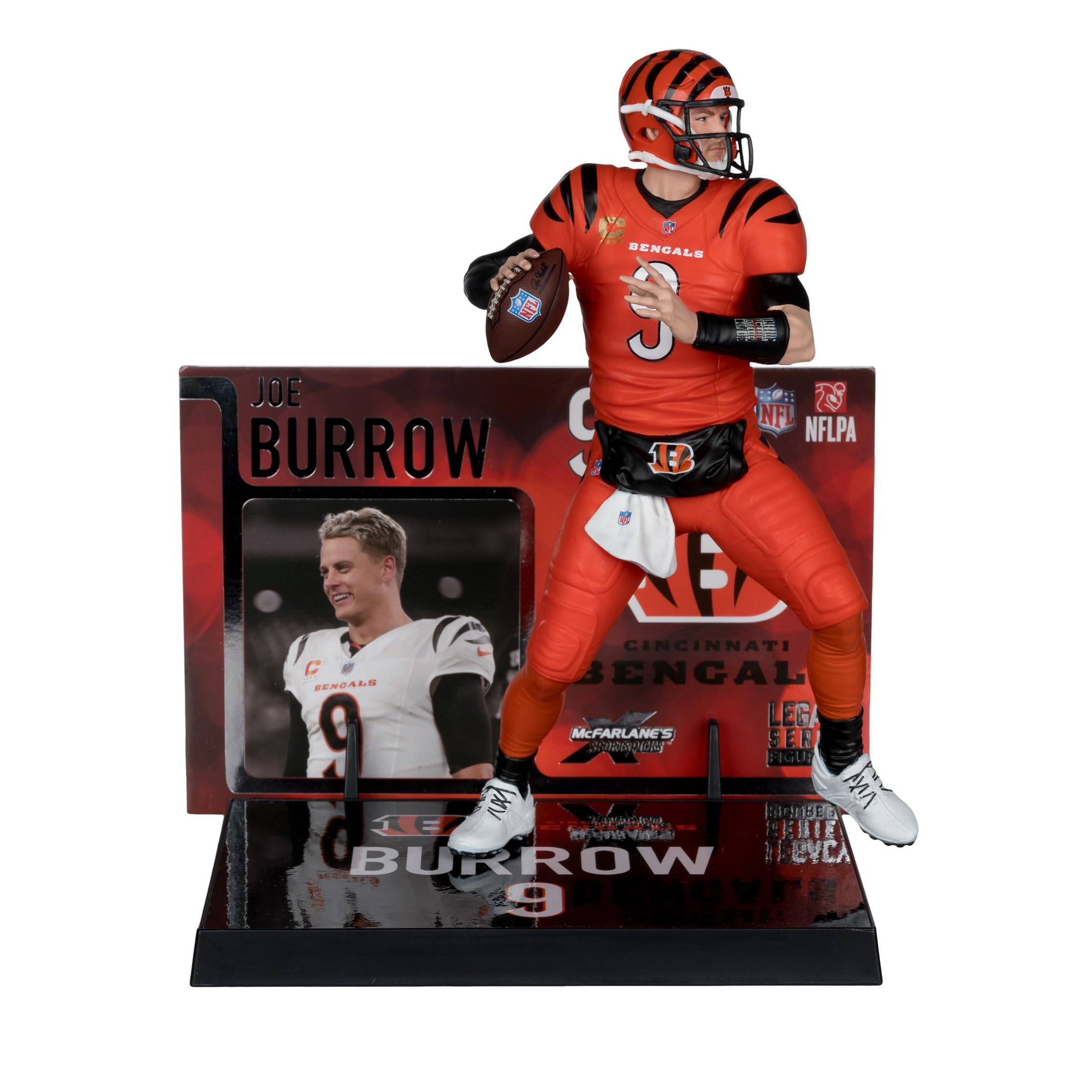 Joe Burrow (Cincinnati Bengals) NFL Figurine McFarlane 17,8 cm