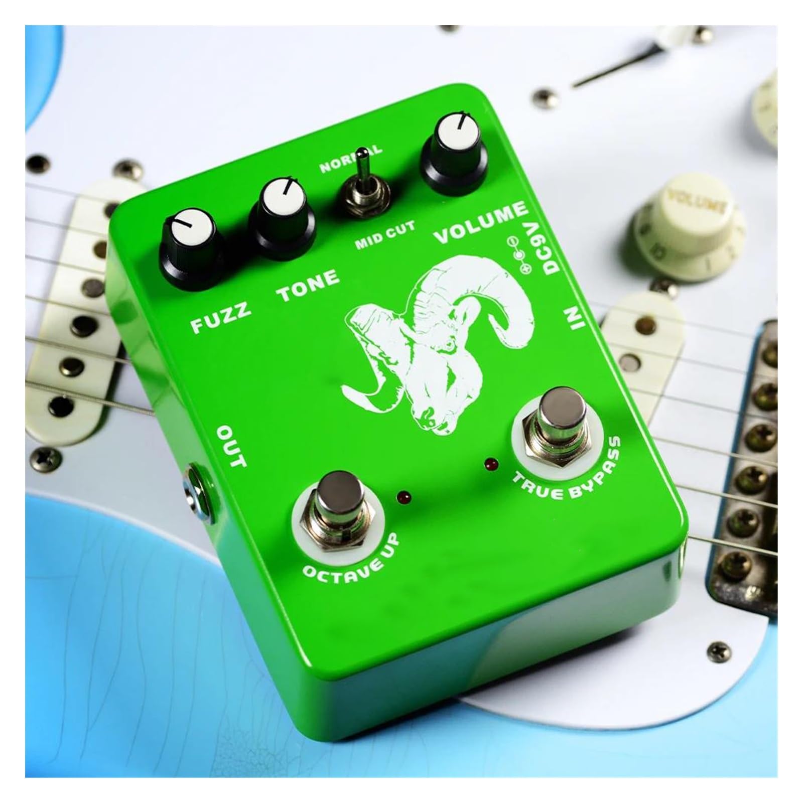 Pedał Efektów Gitarowych Z Technologią True Bypass Łączy W Sobie Efekty Przesterowane I Oktawowe(3/4)