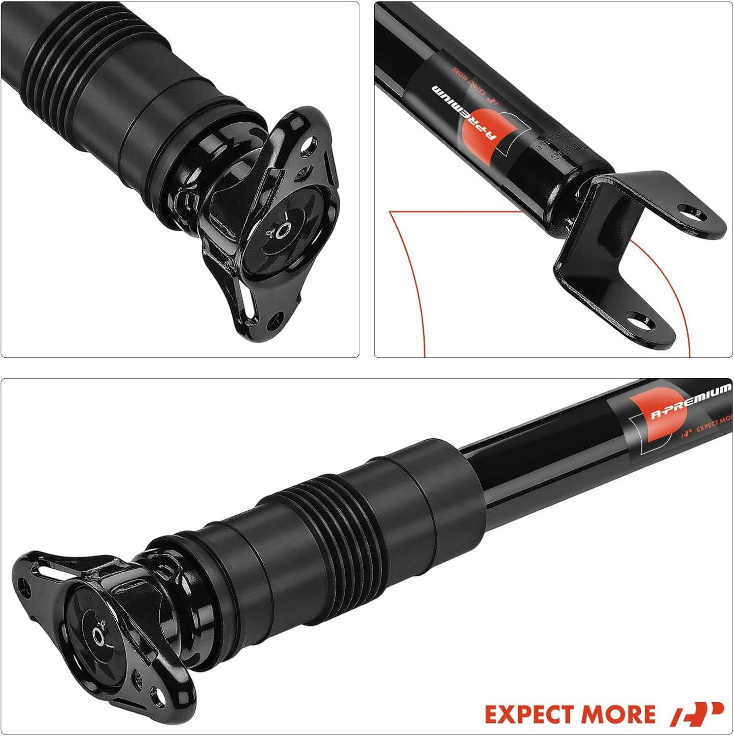 A-Premium Rear Shocks Compatible with Jeep WK2 Series Grand Cherokee 2011-2021 - 2x Replacement Suspension Shock Absorber Strut