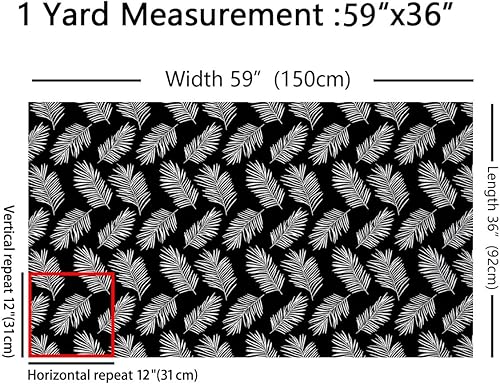 Miniatura 8 de Erosebridal The Yard - Tela de hojas para tapicería para árbol de Navidad, hojas de pino de abeto de coníferas, tela decorativa retro para el árbol,