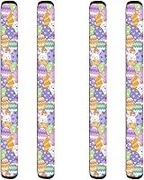 Vista 14 de Fundas para manija de puerta de refrigerador con flores marrones, 4 piezas, funda para manija de refrigerador, protector de decoración hecho a mano