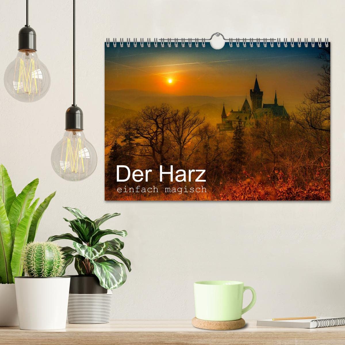 Der Harz einfach magisch (Wandkalender 2026 DIN A4 quer), CALVENDO Monatskalender: Der Harz in magischen Bildern (CALVENDO Orte)