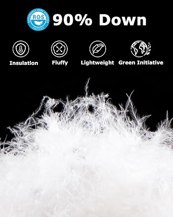 Venustas Men's Recycled Heated Down Vest with Battery Pack, Lightweight Electric Heating Puffer Vest for Hiking, Skiing