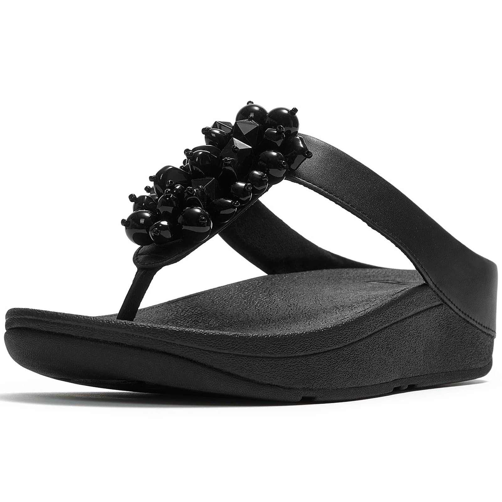 Fitflop FINO BEAD-CLUSTER TOE-POST SANDALS