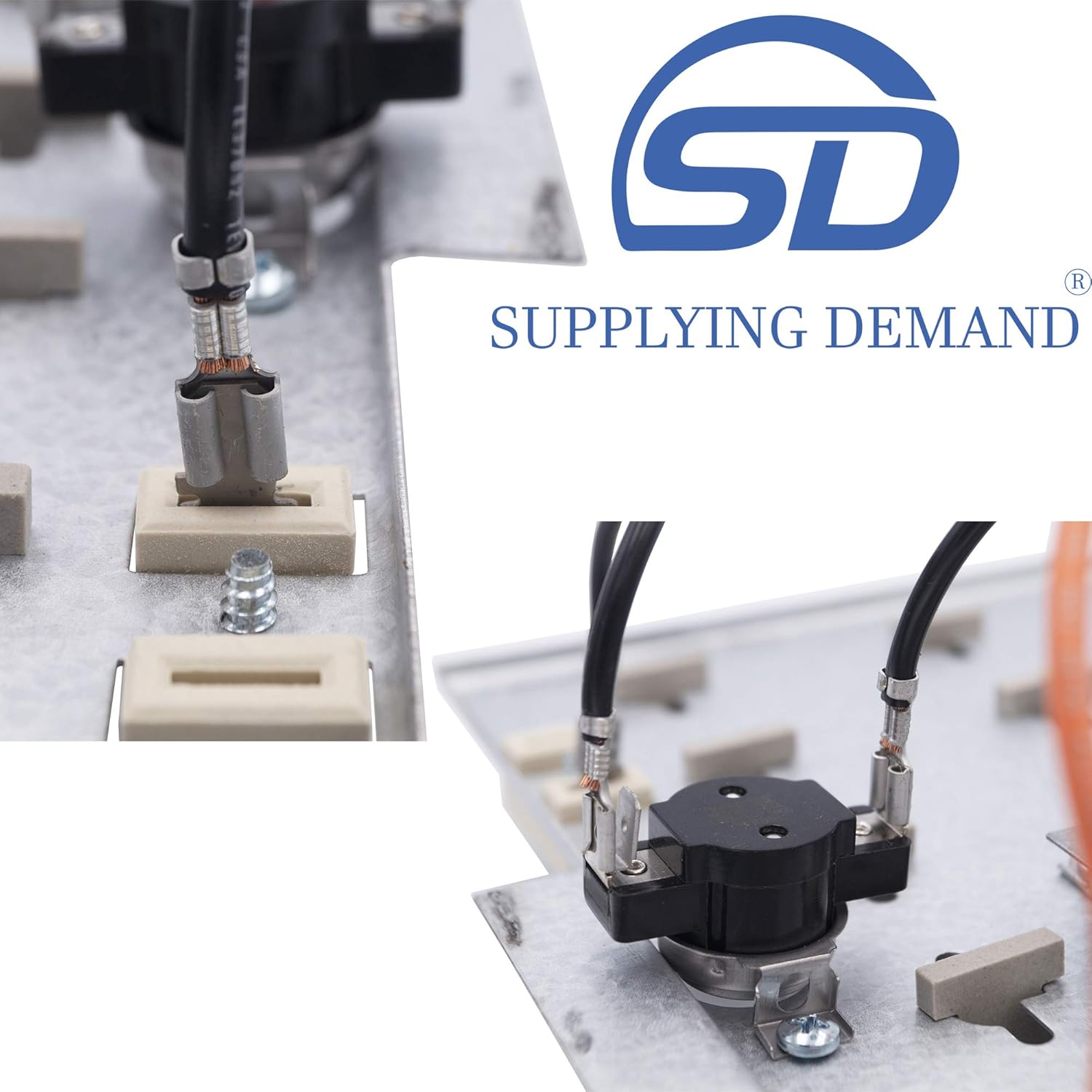 Supplying Demand 503978 1246369 Clothes Dryer Heating Element Assembly Replacement