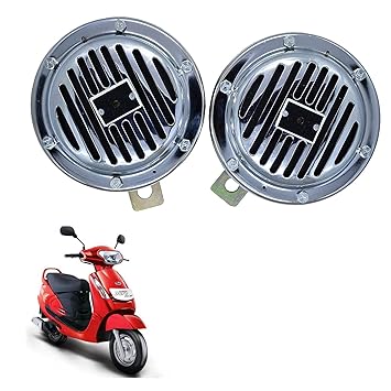 Vagary Bikes Horn Loud Air Horns Motorbike Classic Horns (Set of 2) for Mahindra Duro