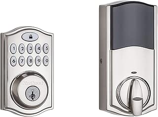 Kwikset 99140-002-R 914 SmartCode Electronic Deadbolt Featuring SmartKey and Z-Wave Technology in Satin Nickel (Renewed) - coolthings.us