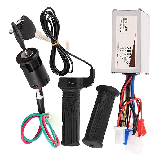 Miniatura 8 de Kit de controlador de scooters eléctricos de 24 V 250 W, kit de controlador de bicicleta eléctrica con agarre giratorio del acelerador para scooters