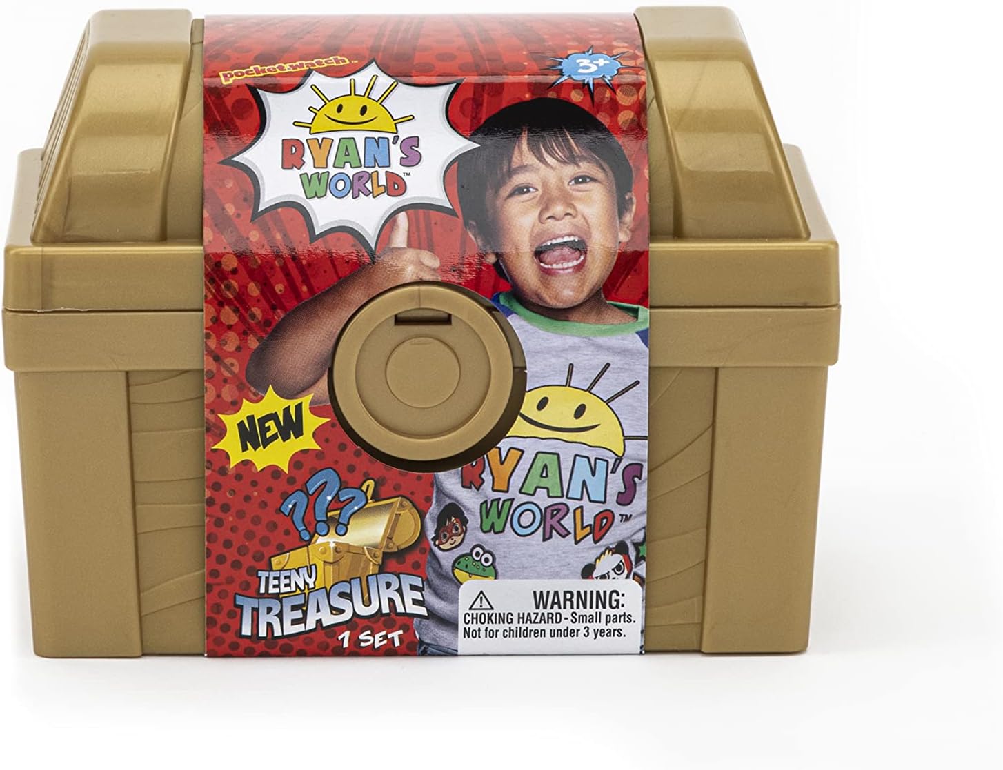 Ryan's World 921577.004 Teeny Treasure Chest, Multi, S